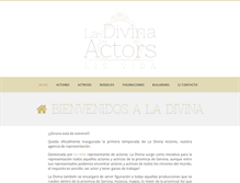 Tablet Screenshot of ladivinactors.com